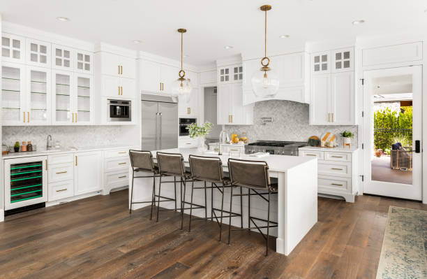 Tile pattern layout planning for backsplash in Laurel